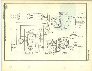 National Dobro 60 schematic circuit diagram